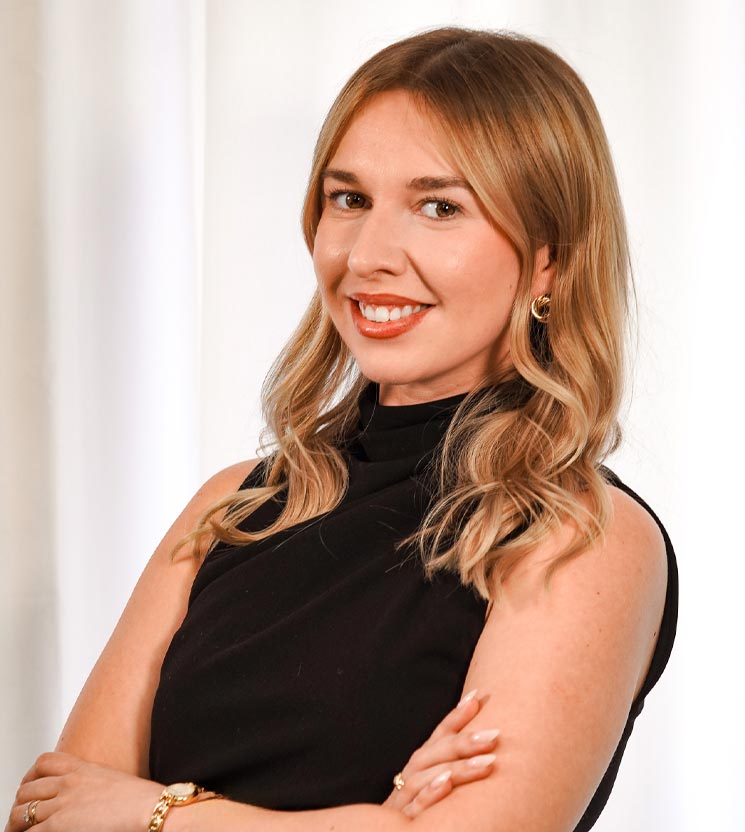 Natalia, abogada del equipo de Sonia Molina Toncha